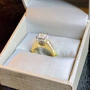 14k 1c.t.w. Engagement Ring